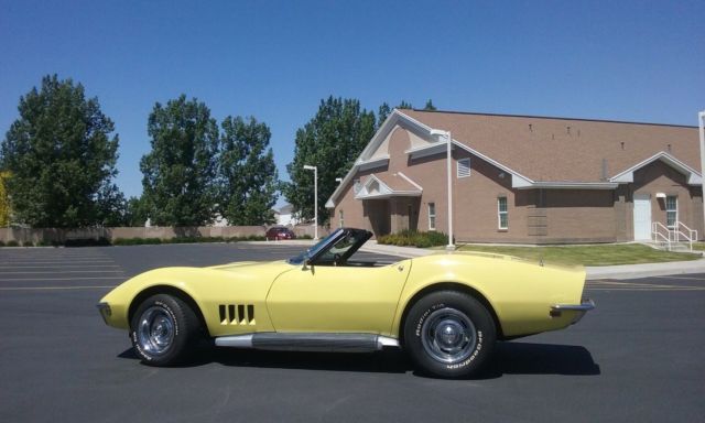 1968 Chevrolet Convertible Corvette w/ BONUS HARDTOP 1968 Chevrolet Corvette