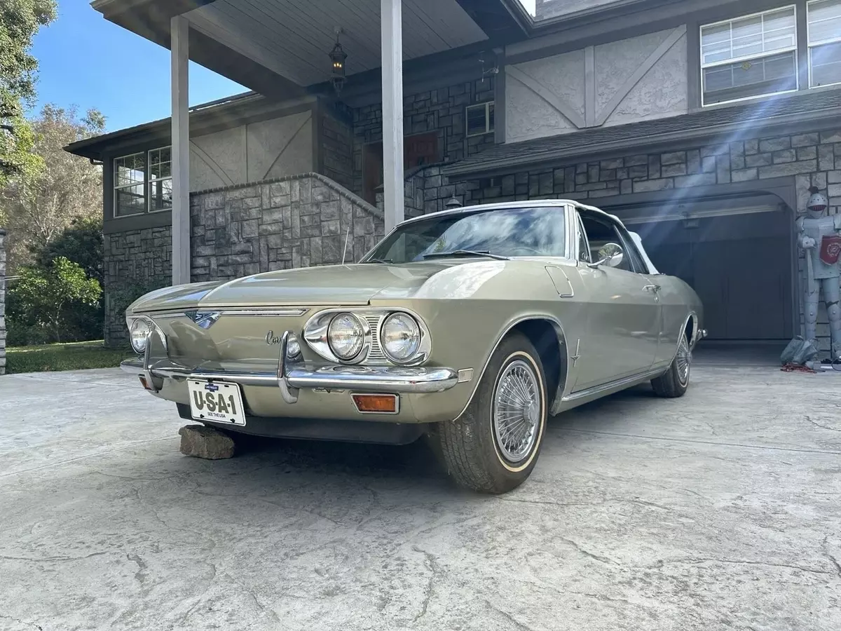 1968 Chevrolet Corvair Convertible Brown Monza Convertible 1968 Chevrolet Corvair Monza Convertible