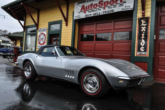 1968 Chevrolet Corvette #'s Matching 350hp 4sp Silverstone Silver! - photo 7