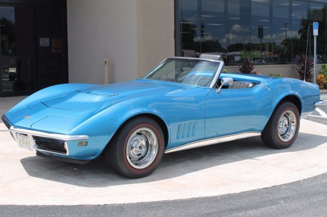1968 Chevrolet Corvette #'s Matching Tri-power 427Ci V8 435HP 4-speed w/ha 0 Mil 1968 Chevrolet Corvette #'s Matching Tri-power 427Ci V8 435HP 4-speed w/ha