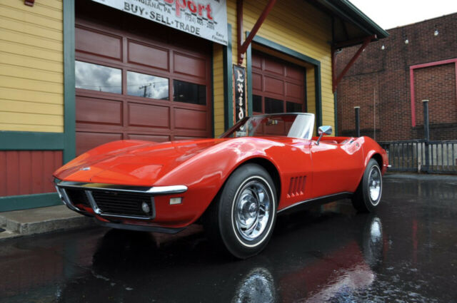 1968 Chevrolet Corvette 1968 #'s Matching 350hp Red/Red Org Docs Org Paint - photo 11