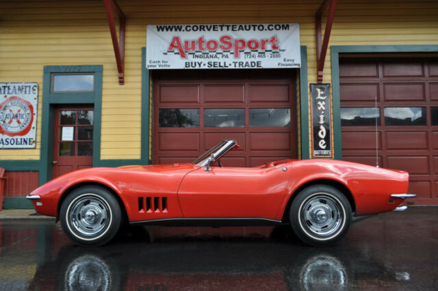 1968 Chevrolet Corvette 1968 #'s Matching 350hp Red/Red Org Docs Org Paint - photo 12