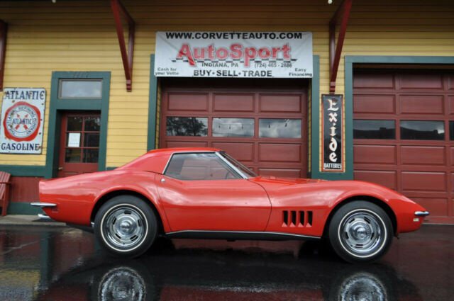 1968 Chevrolet Corvette 1968 #'s Matching 350hp Red/Red Org Docs Org Paint - photo 3