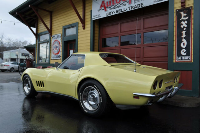 1968 Chevrolet Corvette 1968 #'s Matching Safari Yellow Loaded! AC PS PB! - photo 11