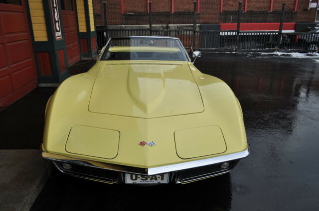 1968 Chevrolet Corvette 1968 #'s Matching Safari Yellow Loaded! AC PS PB! - photo 12