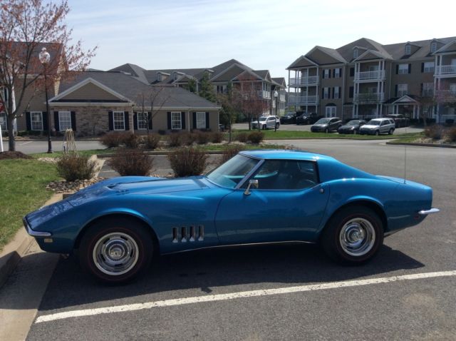 1968 Chevrolet Corvette, 427/390 HP Turbo-Jet (L36) 1968 Chevrolet Corvette
