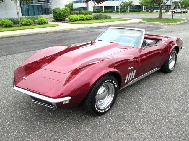 1968 Chevrolet Corvette Convertible 4 Speed 350 V8 Sharp Look Rare Find Must See 1968 Chevrolet Corvette Convertible