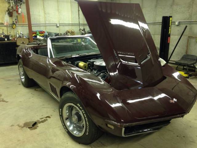 1968 Chevrolet Corvette convertible big block with manual 4 speed tran 89901 Mil 1968 Chevrolet Corvette convertible big block with manual 4 speed tran