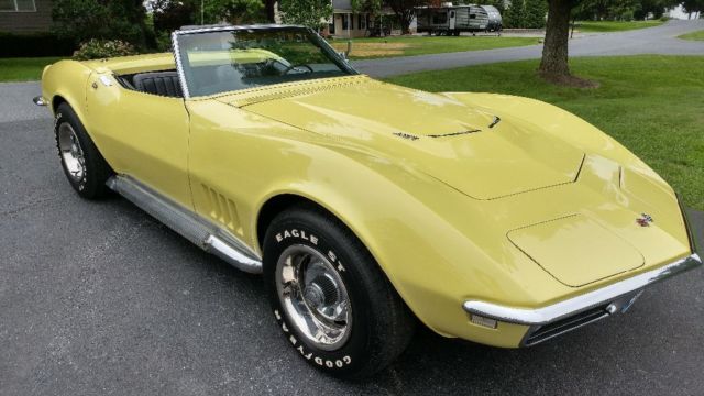 1968 Chevrolet Corvette Convertible L68 427/400hp Tri-Power 1968 Chevrolet Corvette