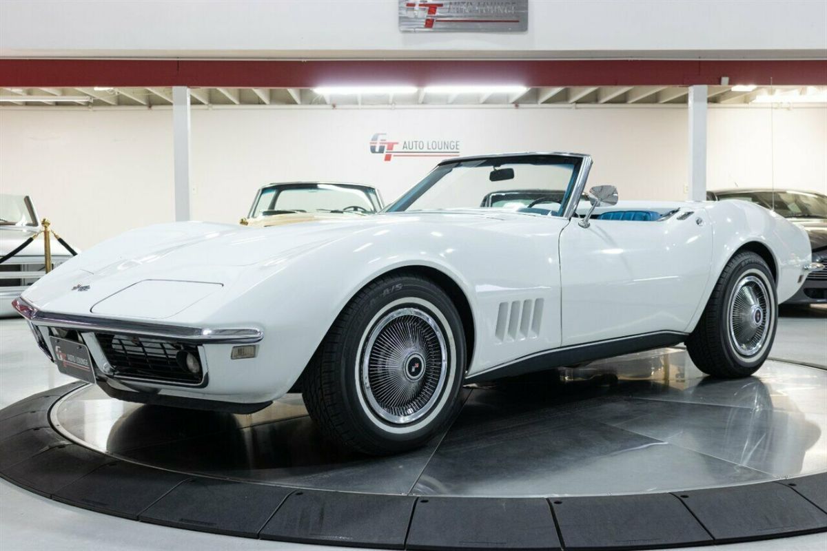 1968 Chevrolet Corvette Convertible L79 Factory AC Survivor 1969 427 Tri Power 1968 Chevrolet Corvette Convertible