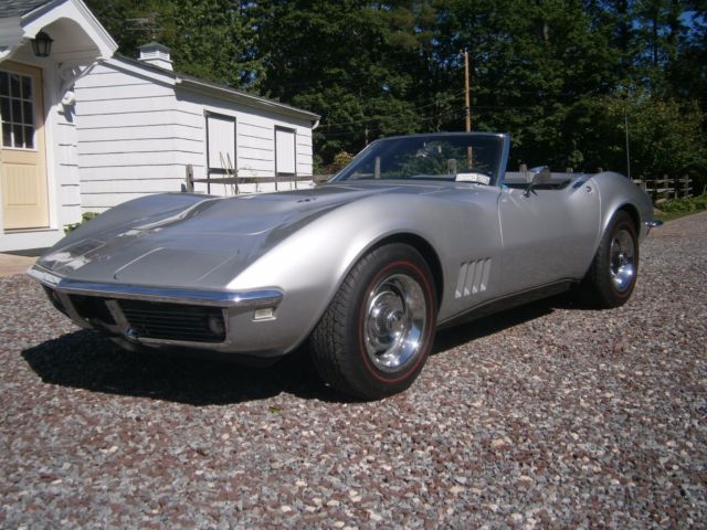 1968 CHEVROLET CORVETTE CONVERTIBLE - MATCHING #'s 427/390 Big Block No Reserve 1968 Chevrolet Corvette L36 Convertible
