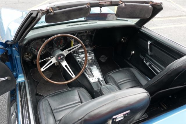 1968 Chevrolet Corvette NO RESERVE-MARINA BLUE STINGRAY CONVERTIBLE 4 SPD - photo 3