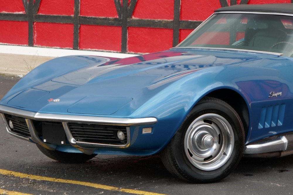 1968 Chevrolet Corvette Convertible Stingray-Marina Blue with 4 speed-VIDE - photo 3