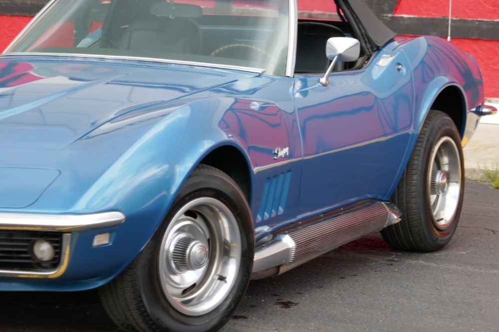 1968 Chevrolet Corvette Convertible Stingray-Marina Blue with 4 speed-VIDE - photo 4