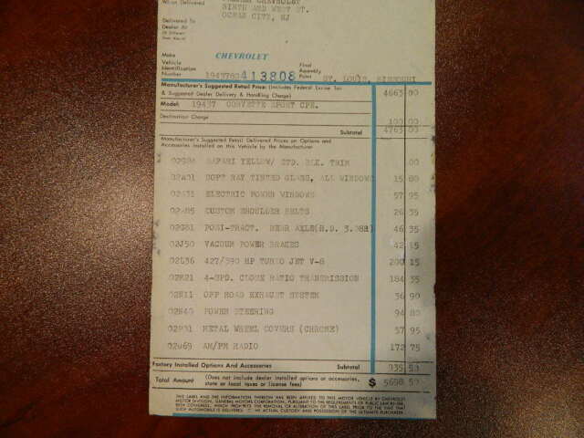 1968 Chevrolet Corvette Big Block - photo 5