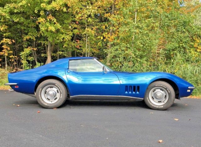 1968 Chevrolet Corvette Electric Blue T-Top - No Reserve! 1968 Chevrolet Corvette