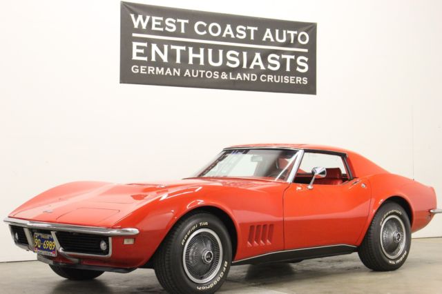 1968 Chevrolet Corvette L68 427 400hp Coupe - Numbers Matching Car 1968 Chevrolet Corvette L68