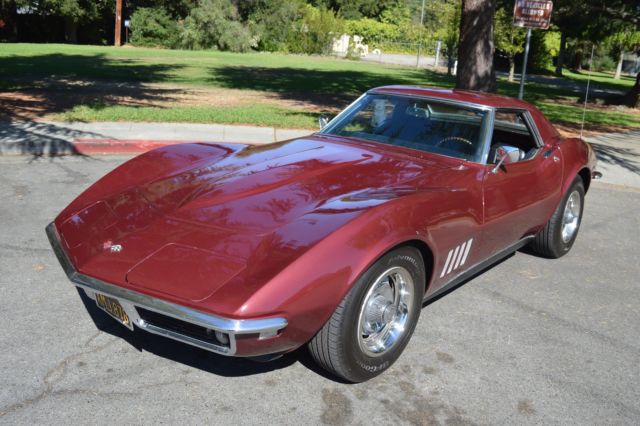 1968 Chevrolet Corvette Matching Numbers Protecto Plate Manuals Clean Car - photo 6