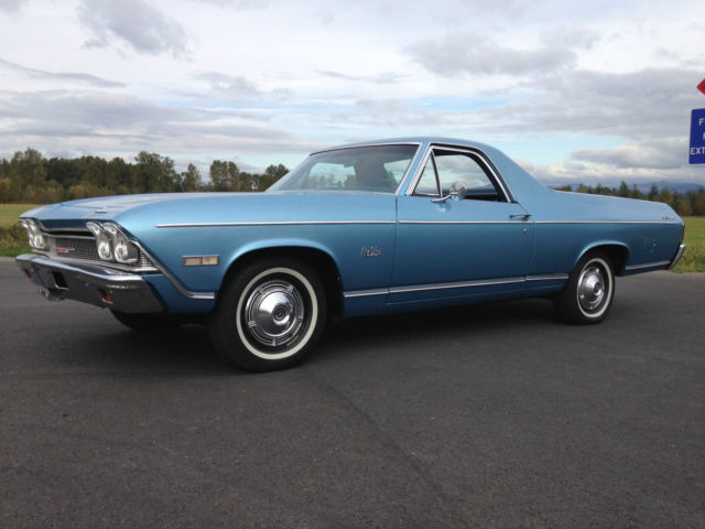 1968 Chevrolet El Camino Custom Standard Cab Pickup 2-Door 5.0L 1968 Chevrolet El Camino Custom Standard Cab Pickup 2-Door