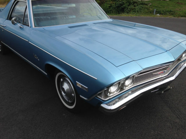 1968 Chevrolet El Camino Custom Standard Cab Pickup 2-Door - photo 3