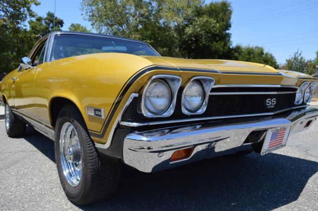 1968 Chevrolet El Camino SS 396 Big Block Numbers Matching True SS - photo 13