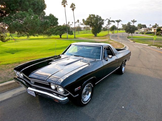1968 Chevrolet El Camino SS396 Matching Numbers Recent Restoration Rare Low Mile 1968 Chevrolet El Camino Pickup SS396 Rare