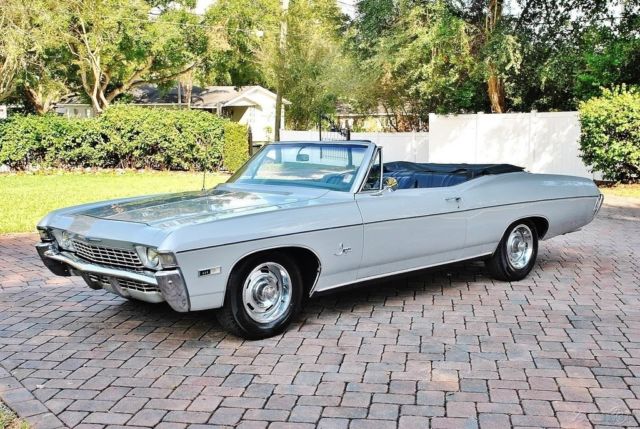 1968 Chevrolet Impala Convertible 454 Big Block 400 Transmission 1968 Chevrolet Impala Convertible 454 Big Block 62k Actual miles