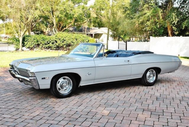 1968 Chevrolet Impala Convertible 454 Big Block 62k Actual miles - photo 2