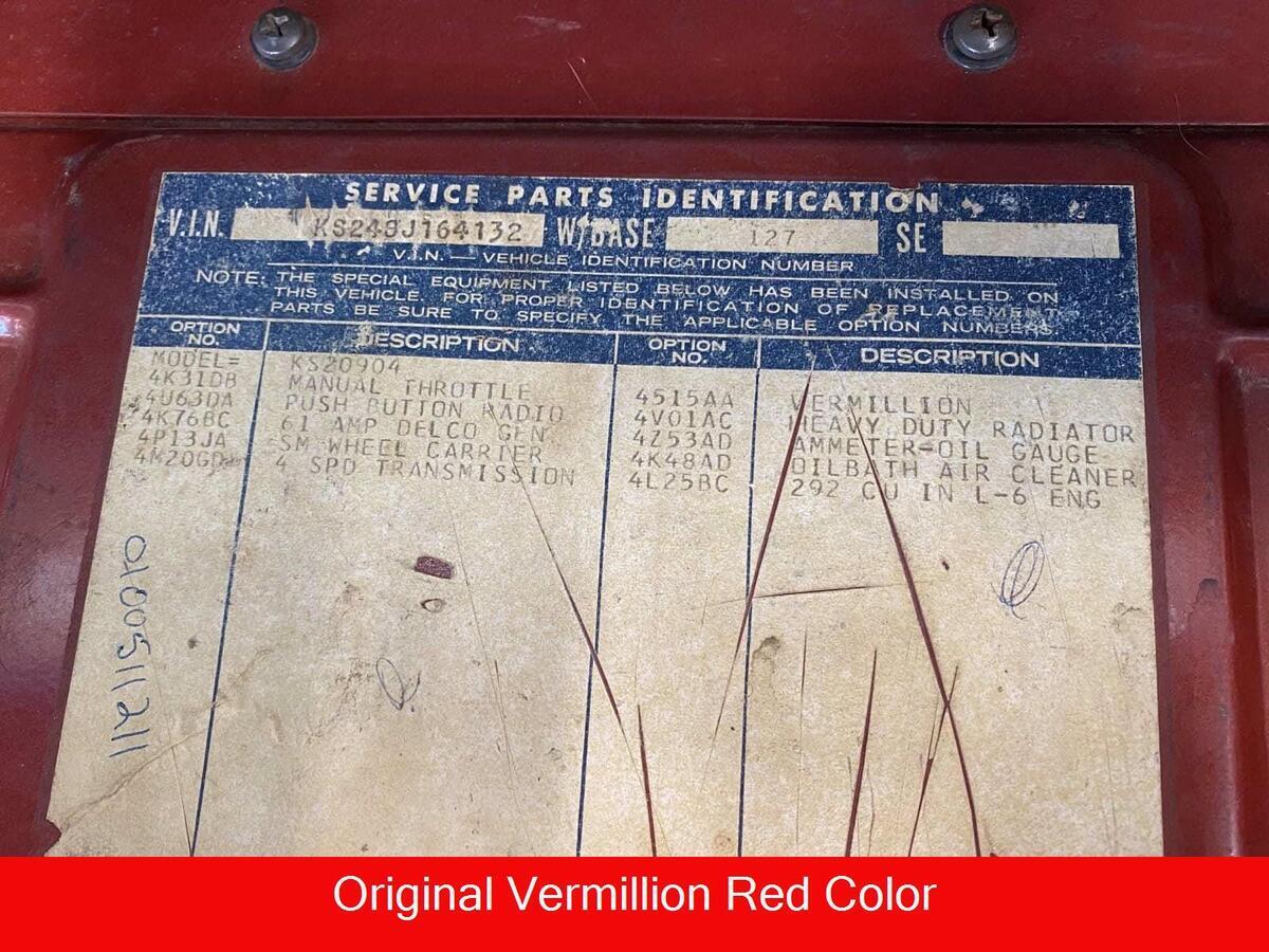 1968 Chevrolet K20 4x4 Stepside - photo 8