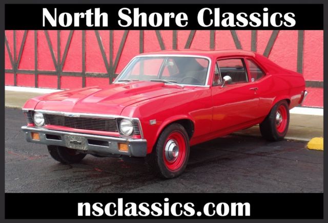 1968 Chevrolet Nova -NEW VIPER RED PAINT-383 STROKER-FROM TEXAS-COPO-69 70 71 72 1968 Chevrolet Nova -NEW VIPER RED PAINT-383 STROKER-FROM TEXAS-COPO L