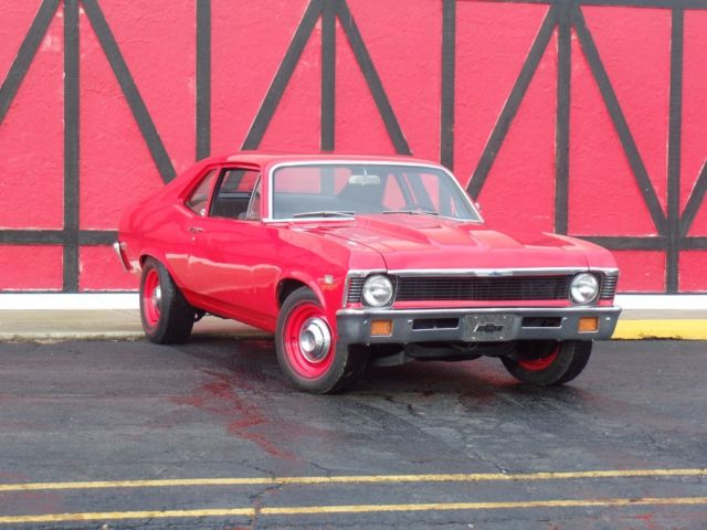 1968 Chevrolet Nova -NEW VIPER RED PAINT-383 STROKER-FROM TEXAS-COPO L - photo 2