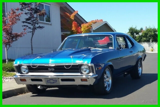 1968 Chevrolet Nova with SS Badging 454ci V8 400-Automatic 5800 Miles AC NO RUST 1968 Chevrolet Nova With SS Badging and No Rust