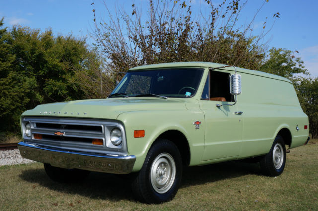 1968 Chevy C-20 Panel Truck Celebrity Owned featured in Movie and TV shows RARE 1968 Chevrolet Suburban C-20