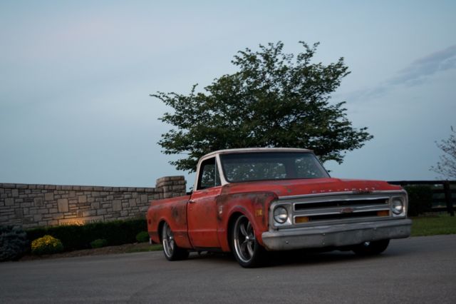 1968 Chevy C10 Air ride fresh motor and transmission CPP 4 wheel disc Brakes 1968 Chevrolet C-10