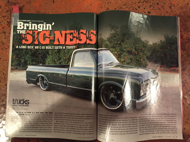 1968 Chevrolet C-10 Custom Show Truck - photo 11