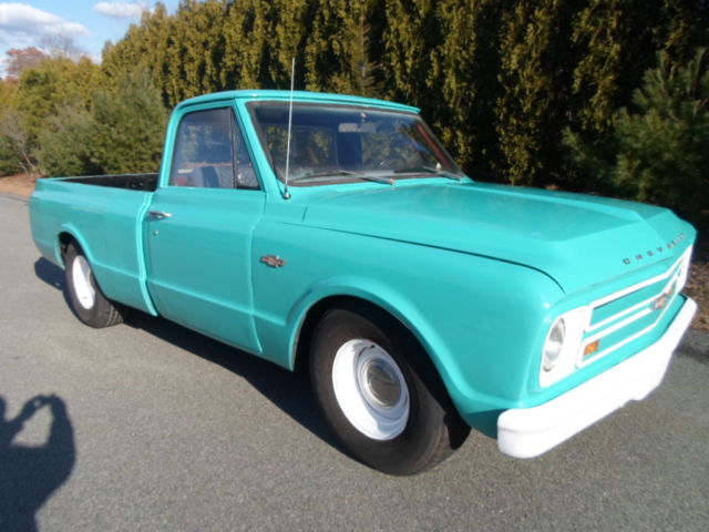 1968 CHEVY C10 SHORT BED FLEETSIDE V8 PICKUP TRUCK 1968 Chevrolet C-10