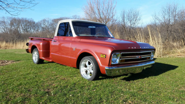 1968 CHEVY C10 STEPSIDE TRUCK CHEVROLET PICKUP C-10 68 1968 Chevrolet C-10