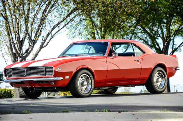 1968 chevy camaro RS Z/28 matching numbers full restoration 1968 Chevrolet Camaro