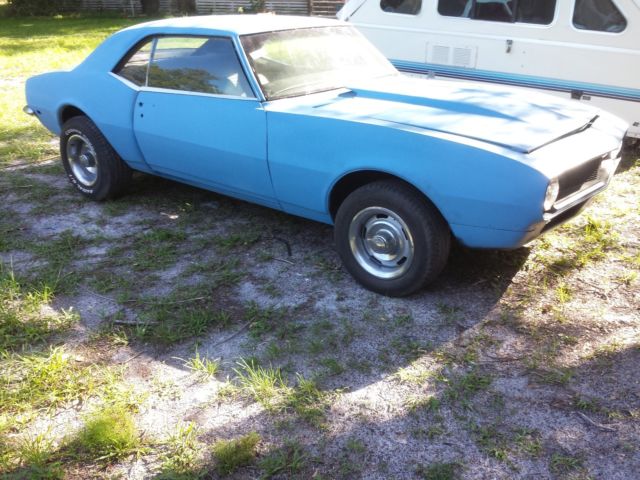 1968 CHEVY CAMARO RUNNING DRIVING RESTORED BODY NEEDS FINISHING V8 AUTO 1968 Chevrolet Camaro BASE