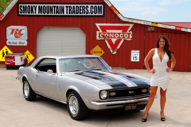 1968 Chevy Camaro SS 396 FREE SHIPPING #s Matching L34 PS PDB Muncie 4 Speed 1968 Chevrolet Camaro SS 396