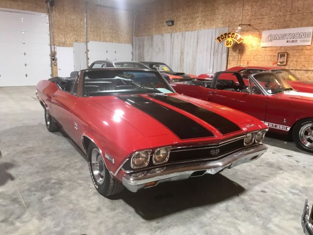 1968 Chevrolet Chevelle Malibu SS 396 Convertible L78 v8 375hp 4 speed - photo 13