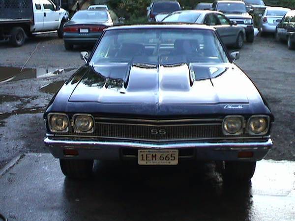 1968 Chevrolet Chevelle BLACK 2 DOOR MALIBU - photo 3