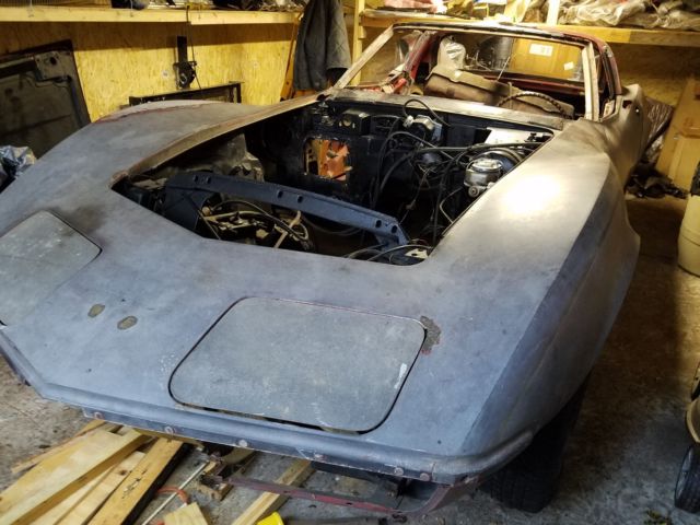1968 Chevrolet Corvette SOLID PROJECT CAR!