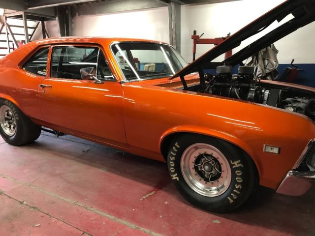 1968 Chevy II Nova ROLLING CHASSIS NO ENGINE OR TRANSMISSION 1968 Chevrolet Nova