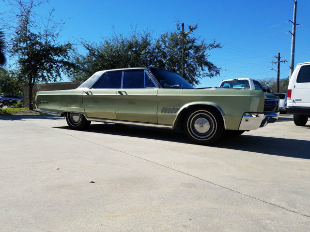 1968 CHRYSLER 300 SERIES 440-4 V8 ,4 DOOR,ALL ORIGINAL, A/C,P/S,P/B, 85K MILES!! 1968 Chrysler 300 Series M