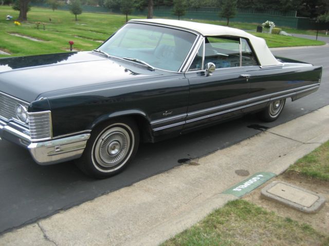 1968 chrysler Imperial Crown CONVERTIBLE 1968 Chrysler Imperial Blue