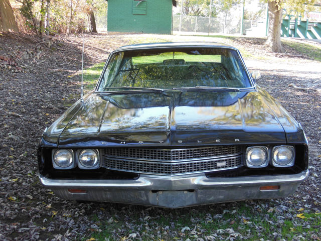 1968 Chrysler Newport Base Convertible 2-Door 6.3L Straight Body New Black Paint 1968 Chrysler Newport 2 Door Coupe