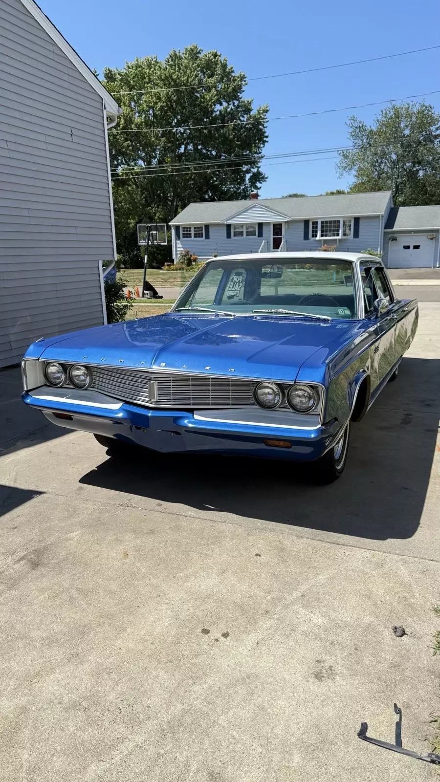 1968 Chrysler Newport Blue Custom 1968 Chrysler Newport Custom