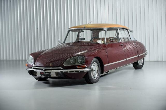 1968 CITROEN DS21 SERIES III 'PALLAS' SEDAN BURGUNDY METALLIC/MOHOGANY ZERO RUST 1968 Citroën Other