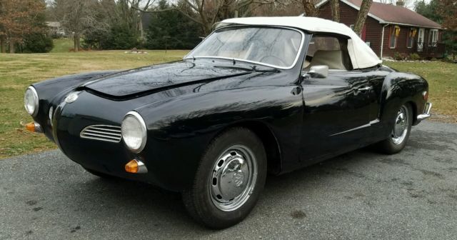 1968 Volkswagen Karmann Ghia 4 Speed Manual